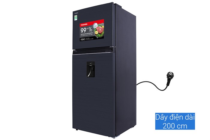 Tủ Lạnh Toshiba Inverter 407 Lít GR-RT535WE-PMV(06)-MG